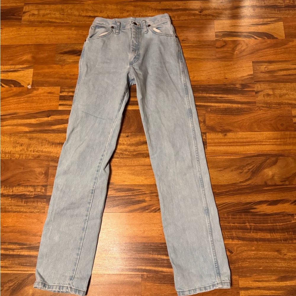 Wrangler Light Blue Straight Jeans
